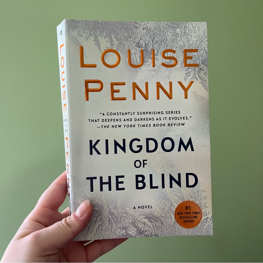 📚 4/25$ 📚 Kingdom of the Blind Book by Louise Penny